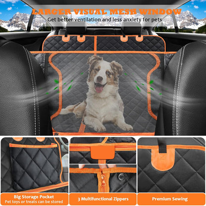 Ultimate 4-in-1 Dog Car Seat Cover